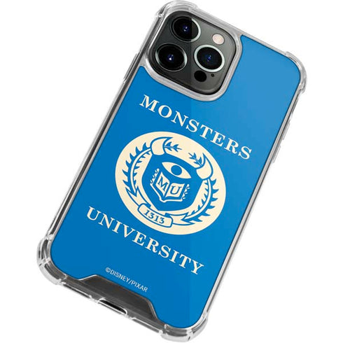 Disney Monsters University School’s Emblem iPhone 15 Pro Max Clear Case