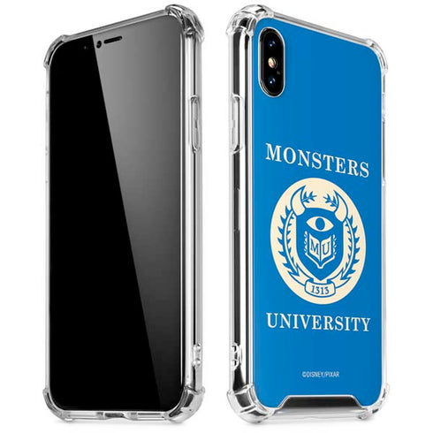 Disney Monsters University School’s Emblem iPhone XS Max Clear Case