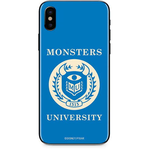 Disney Monsters University School’s Emblem iPhone XS Skin