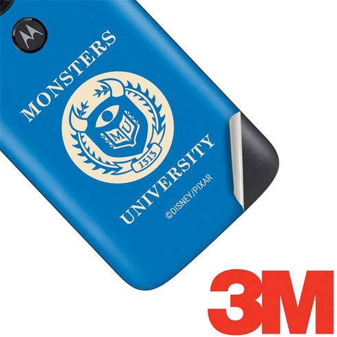Disney Monsters University School’s Emblem Moto E5 Play Skin