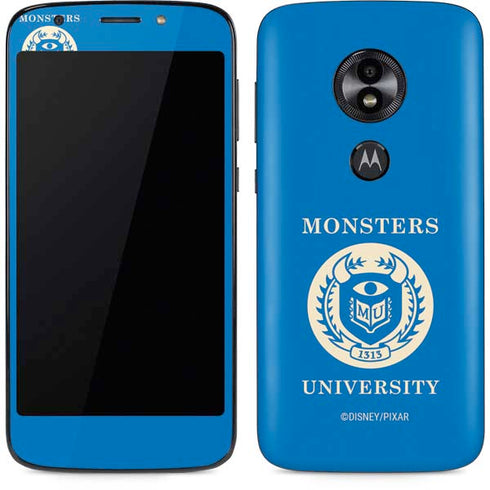 Disney Monsters University School’s Emblem Moto E5 Play Skin
