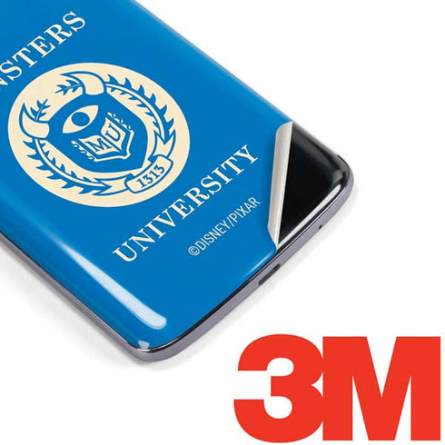 Disney Monsters University School’s Emblem Moto E5 Plus Skin