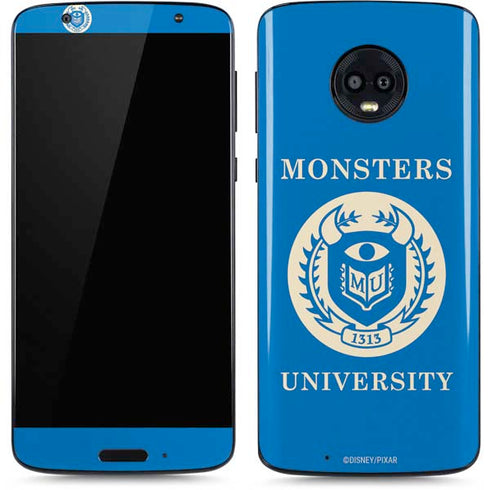 Disney Monsters University School’s Emblem Moto G6 Skin