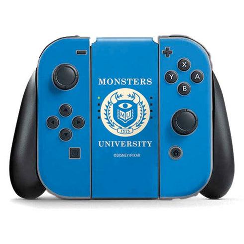 Disney Monsters University School’s Emblem Nintendo Switch (2017-2021) Joy-Con Controller Skin