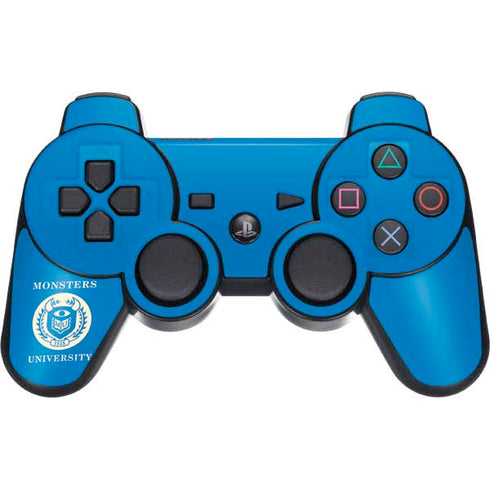 Disney Monsters University School’s Emblem PS3 Dual Shock wireless controller Skin