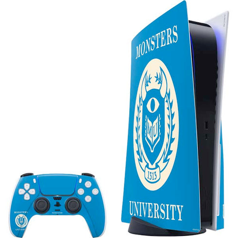 Disney Monsters University School’s Emblem PS5 Bundle Skin