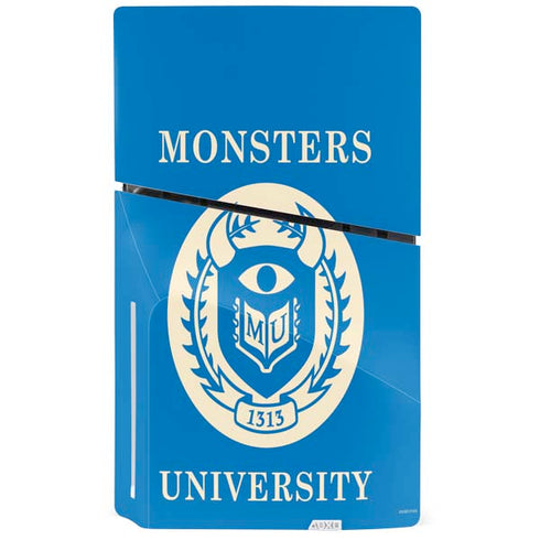 Disney Monsters University School’s Emblem PS5 Slim Disk Bundle Skin