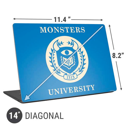 Disney Monsters University School’s Emblem Universal Laptop 14in (11.4 x 8.2in) Skin