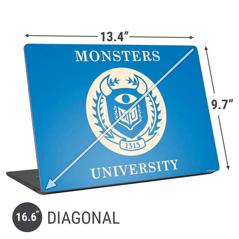 Disney Monsters University School’s Emblem Universal Laptop 16.6in (13.4 x 9.7in) Skin
