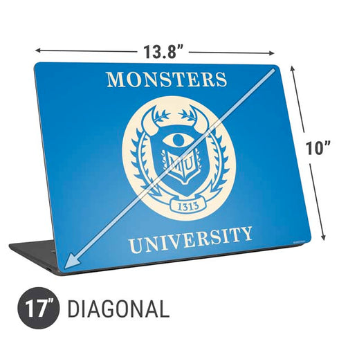 Disney Monsters University School’s Emblem Universal Laptop 17in (13.8 x 10in) Skin