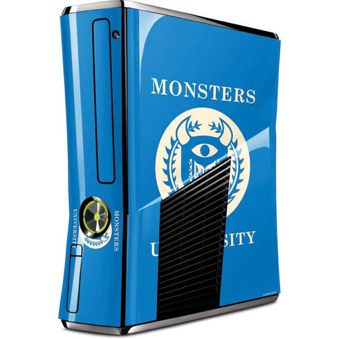Disney Monsters University School’s Emblem Xbox 360 Slim (2010) Skin