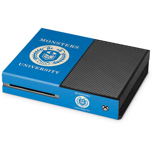 Disney Monsters University School’s Emblem Xbox One Console Skin