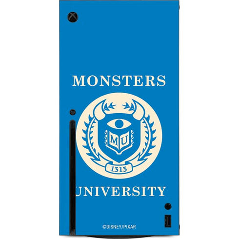 Disney Monsters University School’s Emblem Xbox Series X Console Skin