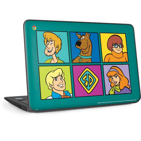 Scooby Doo Scooby-Doo Crew HP Chromebook Skin