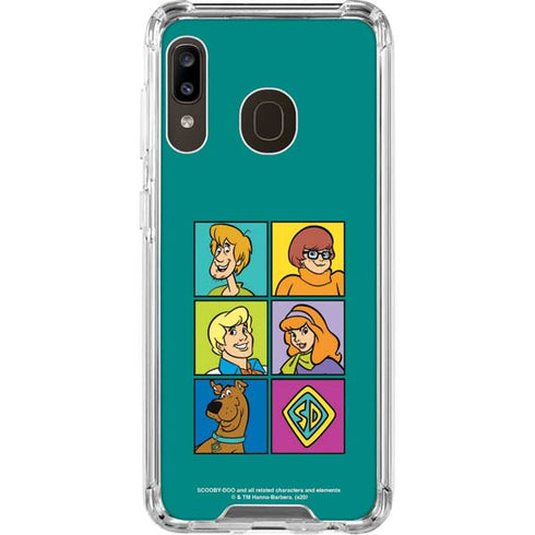 Scooby Doo Scooby-Doo Crew Galaxy A30 Clear Case