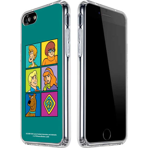 Scooby Doo Scooby-Doo Crew iPhone SE (2nd & 3rd Gen) Clear Case