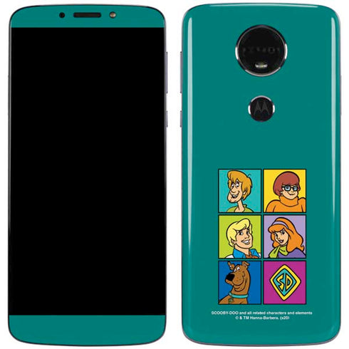 Scooby Doo Scooby-Doo Crew Moto E5 Plus Skin