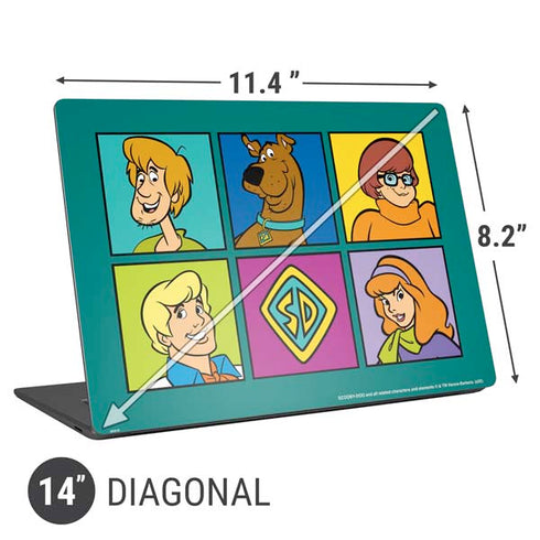 Scooby Doo Scooby-Doo Crew Universal Laptop 14in (11.4 x 8.2in) Skin