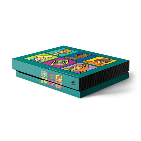 Scooby Doo Scooby-Doo Crew Xbox One X Console Skin