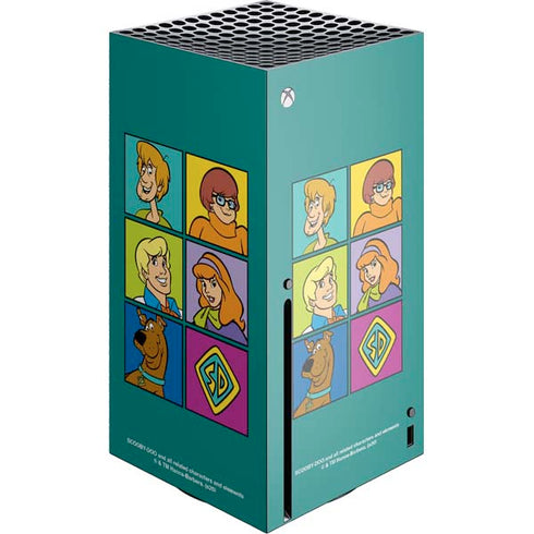 Scooby Doo Scooby-Doo Crew Xbox Series X Console Skin