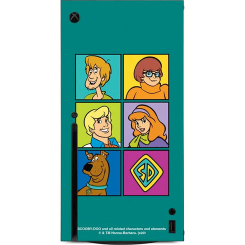Scooby Doo Scooby-Doo Crew Xbox Series X Console Skin