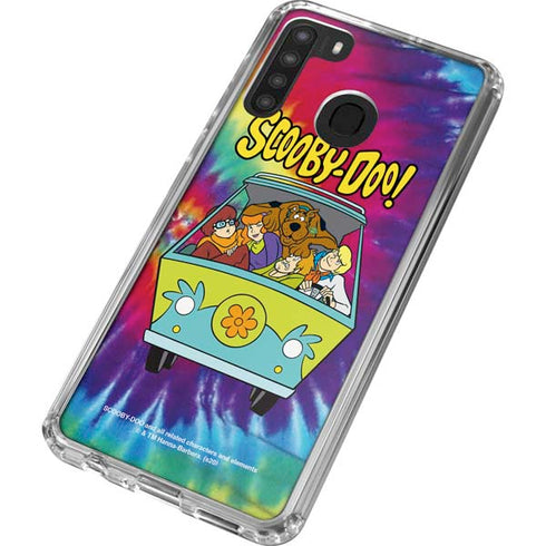 Scooby Doo Scooby-Doo Tie Dye Galaxy A21 Clear Case