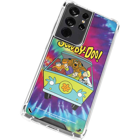 Scooby Doo Scooby-Doo Tie Dye Galaxy S21 Ultra 5G Clear Case