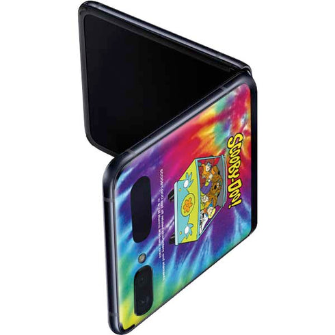 Scooby Doo Scooby-Doo Tie Dye Galaxy Z Flip Skin