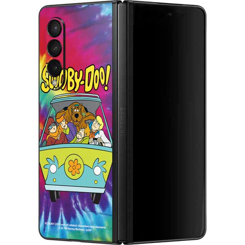 Scooby Doo Scooby-Doo Tie Dye Galaxy Z Fold3 5G Skin