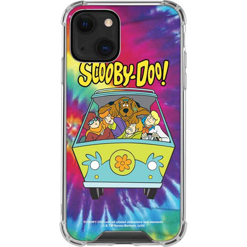 Scooby Doo Scooby-Doo Tie Dye iPhone 13 Mini Clear Case