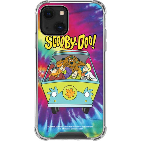 Scooby Doo Scooby-Doo Tie Dye iPhone 14 Plus Clear Case