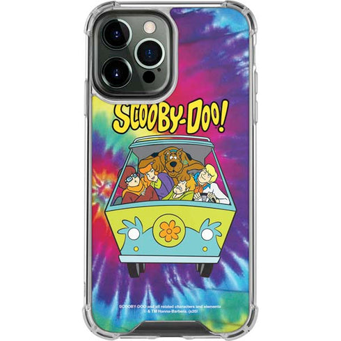 Scooby Doo Scooby-Doo Tie Dye iPhone 14 Pro Max Clear Case