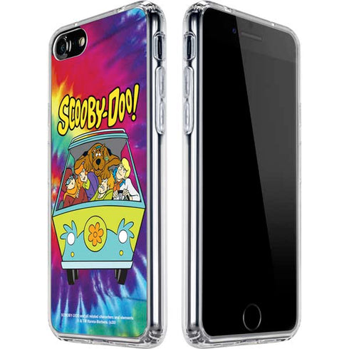 Scooby Doo Scooby-Doo Tie Dye iPhone SE (2nd & 3rd Gen) Clear Case