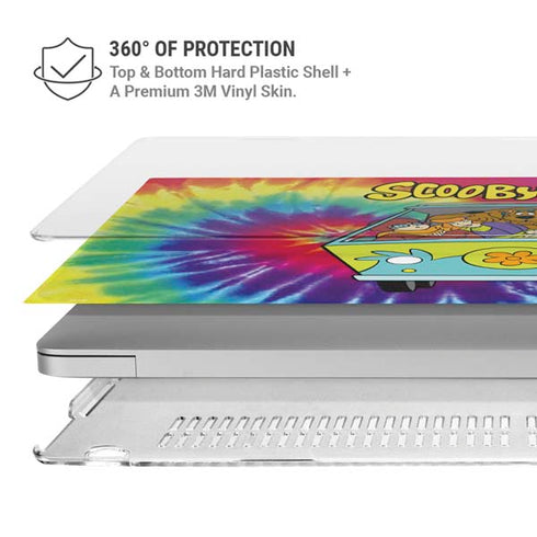 Scooby Doo Scooby-Doo Tie Dye MacBook Air 13in M1 (2021) Case plus Skin