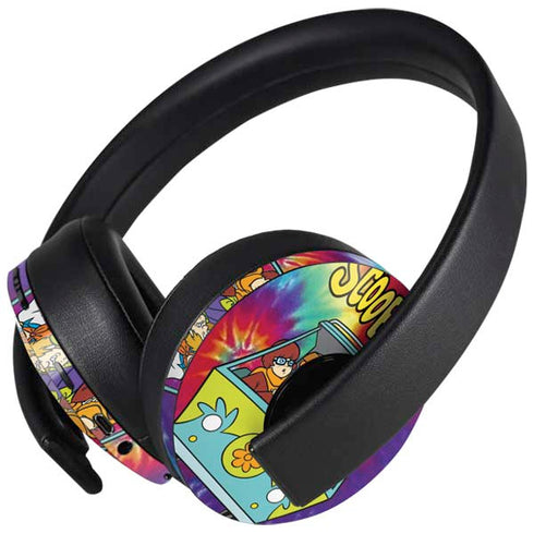 Scooby Doo Scooby-Doo Tie Dye PlayStation 4 Gold Wireless Headset Skin