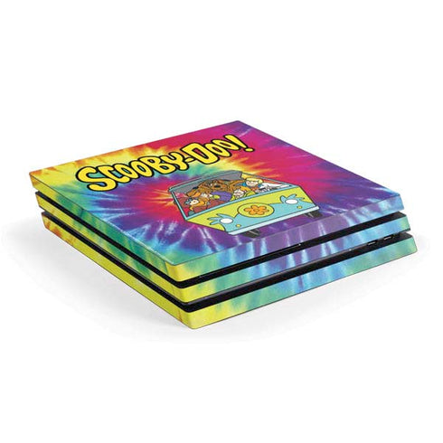 Scooby Doo Scooby-Doo Tie Dye PS4 Pro Console Skin
