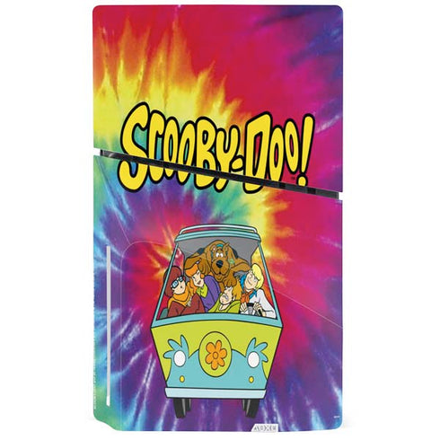 Scooby Doo Scooby-Doo Tie Dye PS5 Slim Disk Bundle Skin