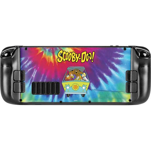 Scooby Doo Scooby-Doo Tie Dye Steam Deck Handheld Gaming Computer Skin