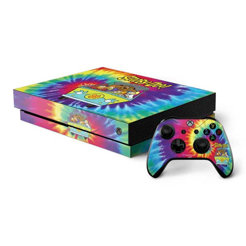 Scooby Doo Scooby-Doo Tie Dye Xbox One X Bundle Skin