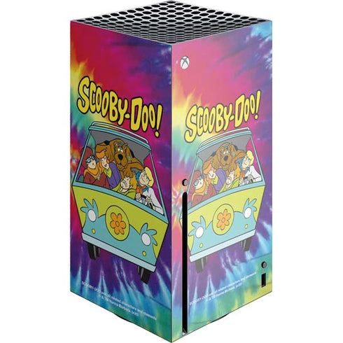 Scooby Doo Scooby-Doo Tie Dye Xbox Series X Console Skin