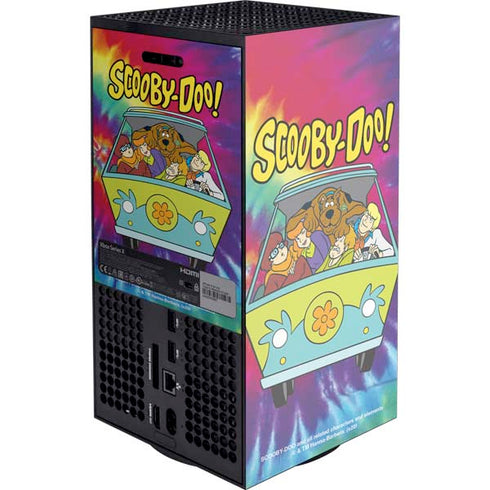 Scooby Doo Scooby-Doo Tie Dye Xbox Series X Console Skin