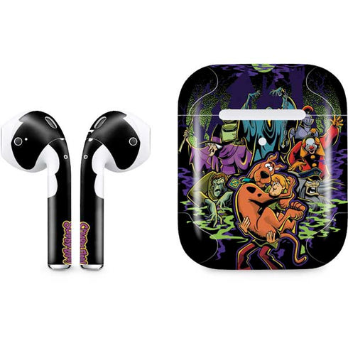 Scooby Doo vs Monsters Apple AirPods 2 Skin