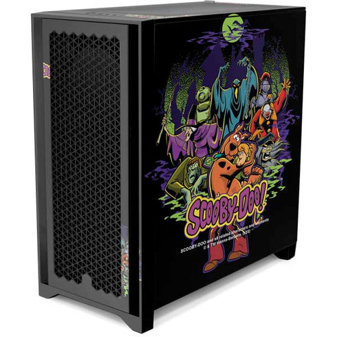Scooby Doo vs Monsters Corsair 4000D Tempered Glass Mid-Tower ATX Case Skin