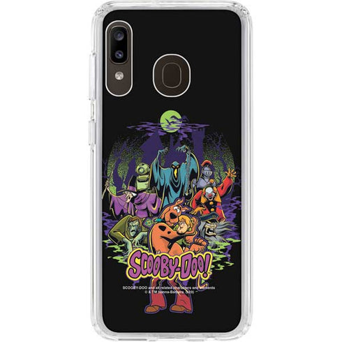 Scooby Doo vs Monsters Galaxy A20 Clear Case