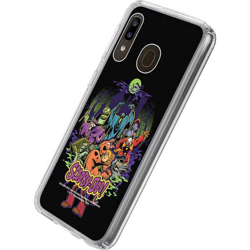 Scooby Doo vs Monsters Galaxy A20 Clear Case