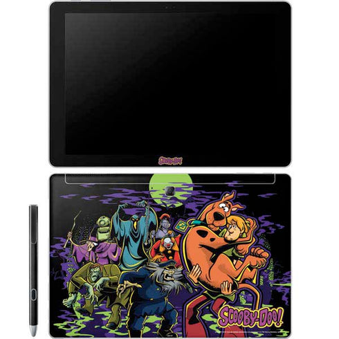 Scooby Doo vs Monsters Galaxy Book 12in Skin