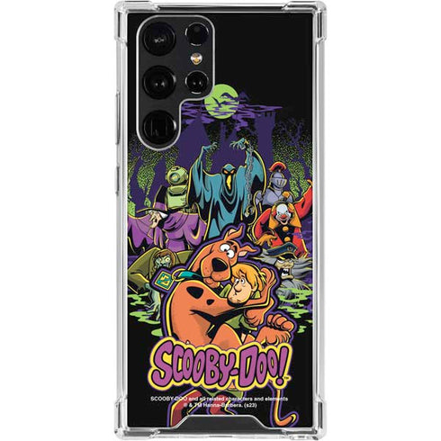 Scooby Doo vs Monsters Galaxy S24 Ultra Clear Case