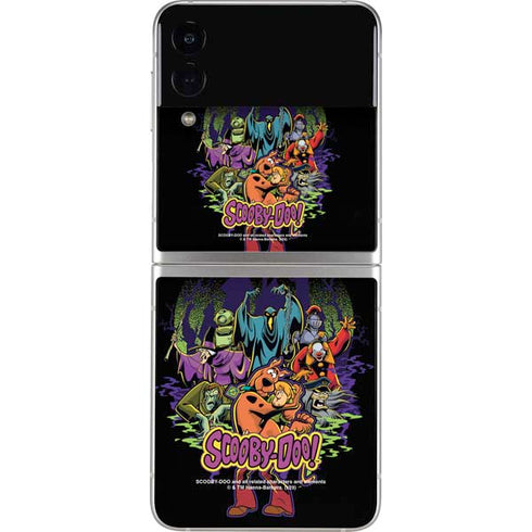 Scooby Doo vs Monsters Galaxy Z Flip3 5G Skin