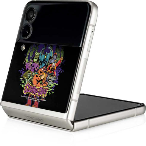 Scooby Doo vs Monsters Galaxy Z Flip4 5G Skin
