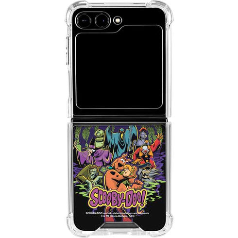 Scooby Doo vs Monsters Galaxy Z Flip5 5G Clear Case